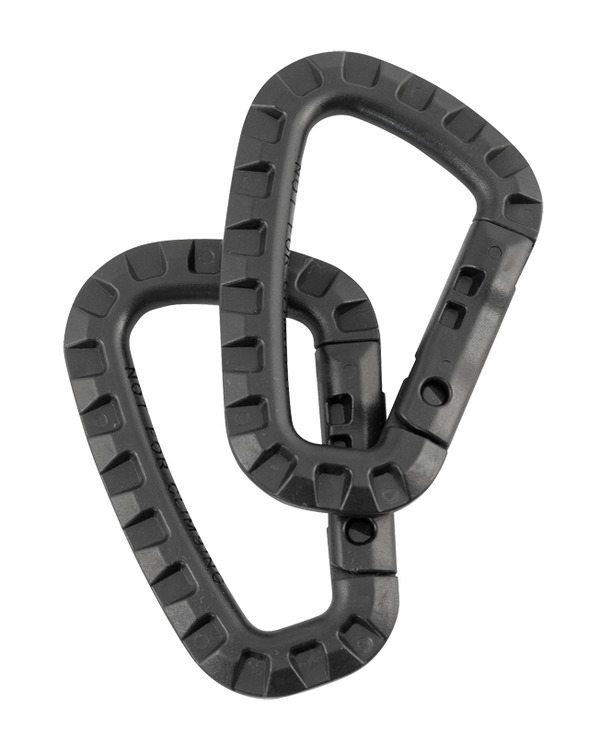 Tactical Carabiners - Black (LOOSE)