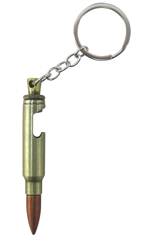 KOMK-018 Bullet Bottle Opener Keyring